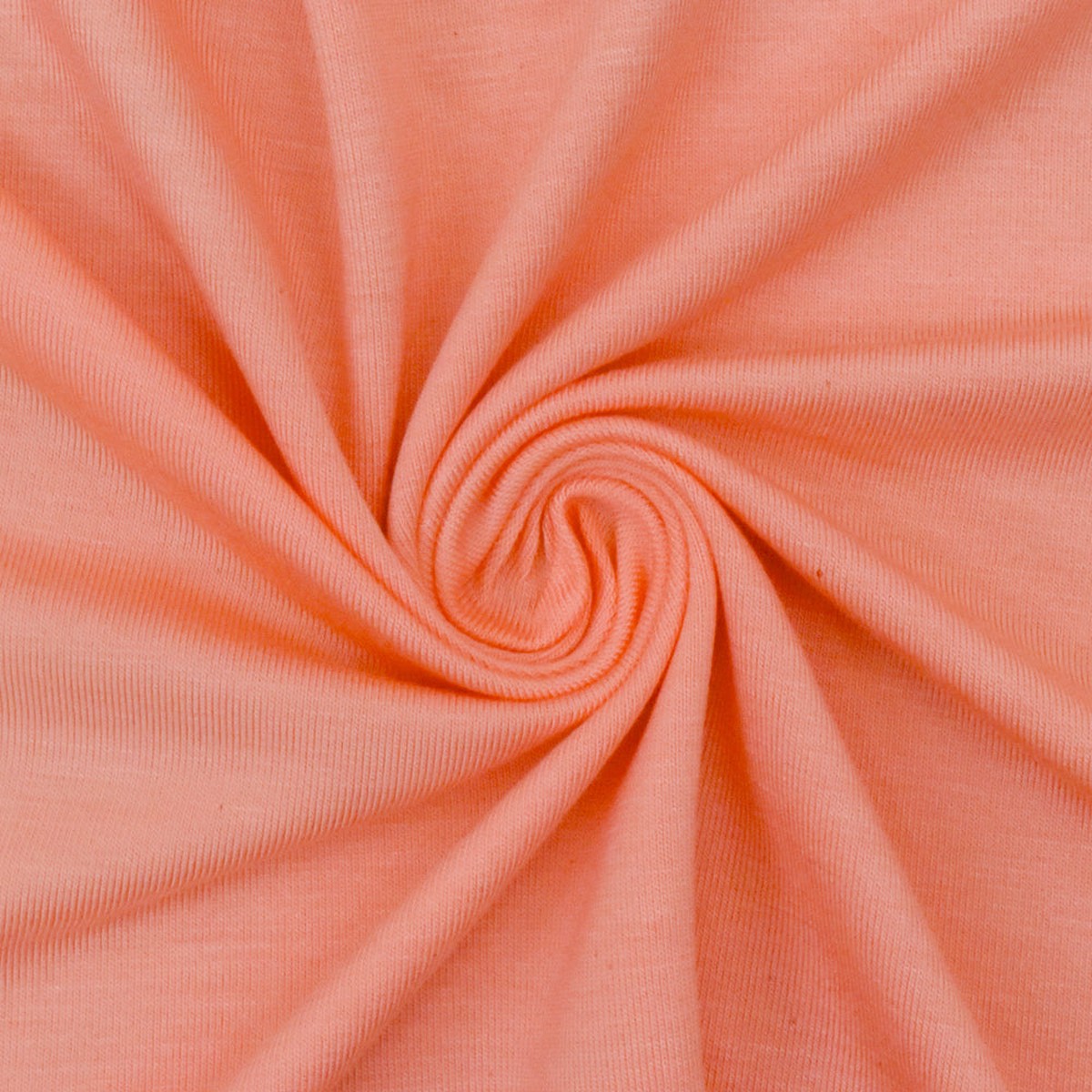 Peach Solid Stretch Spandex Rayon Modal Jersey Knit Fabric
