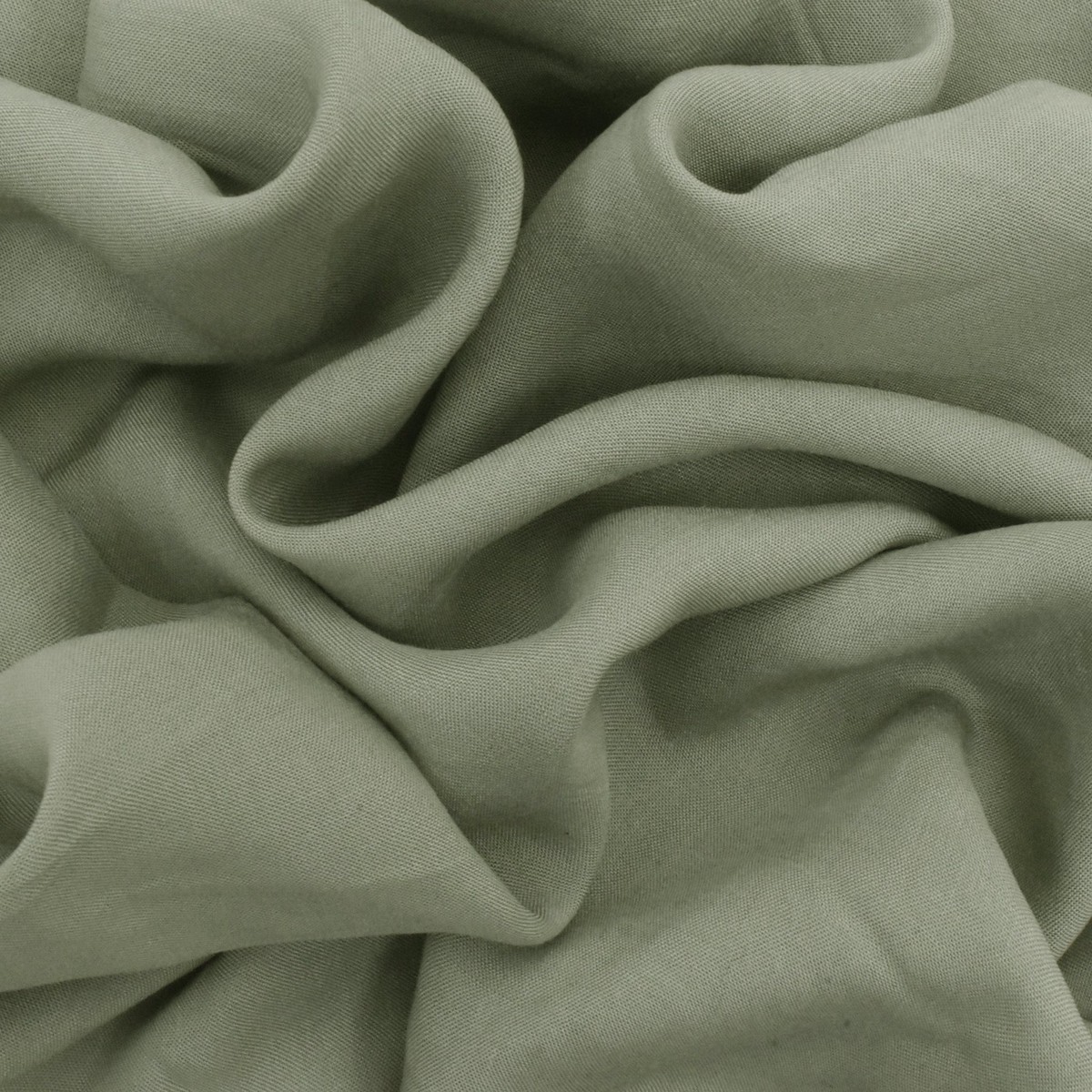 Sage Green Soft Rayon Lawn Woven Fabric