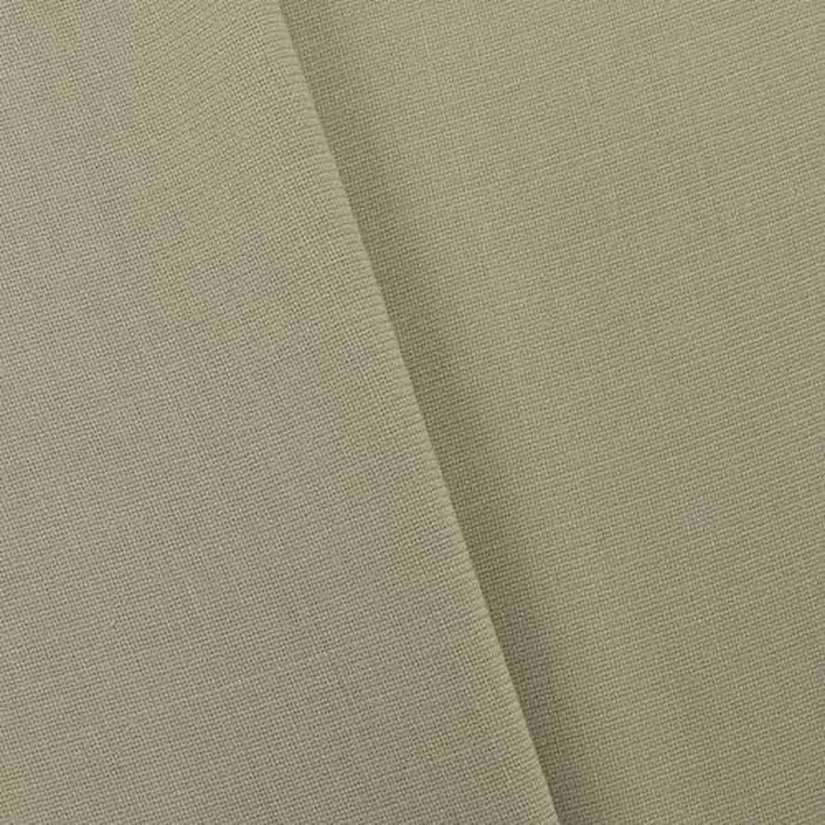 1 1/4 YD PC-Beige Tropical Wool Blend Semi-Opaque Basketweave Shirting Fabric