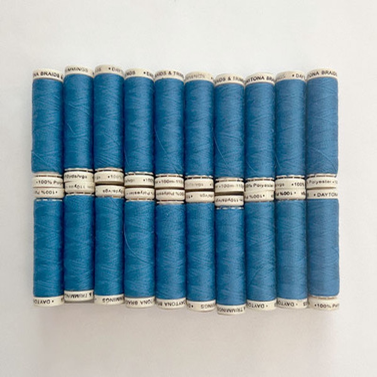 10 Spools Daytona Thread Blue