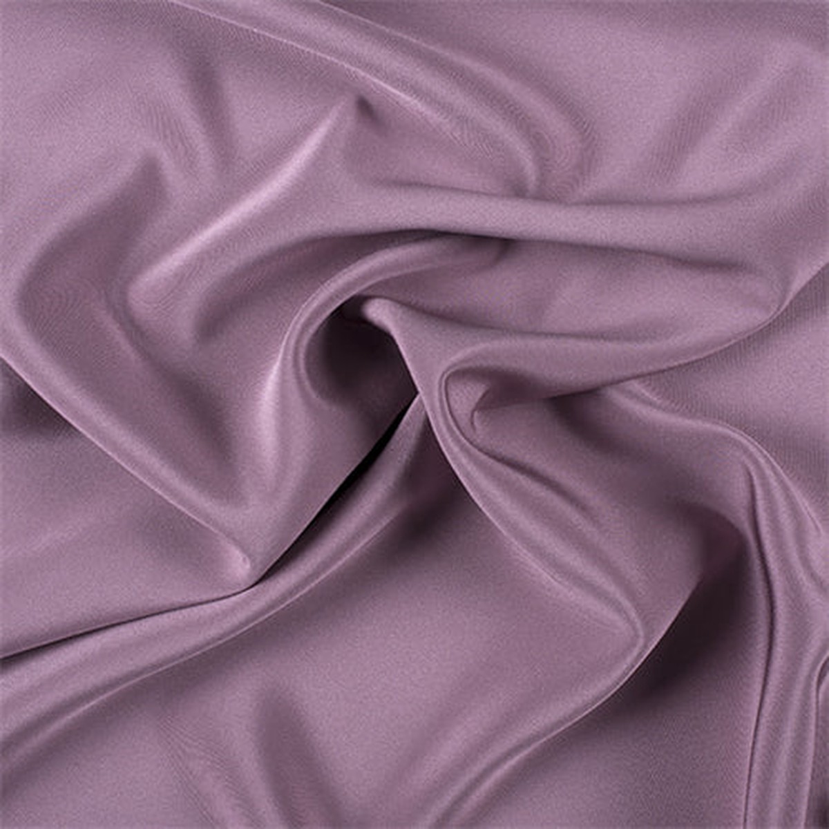 Runway Silks Mauve 4 Ply Silk Crepe Fabric - Reorderable