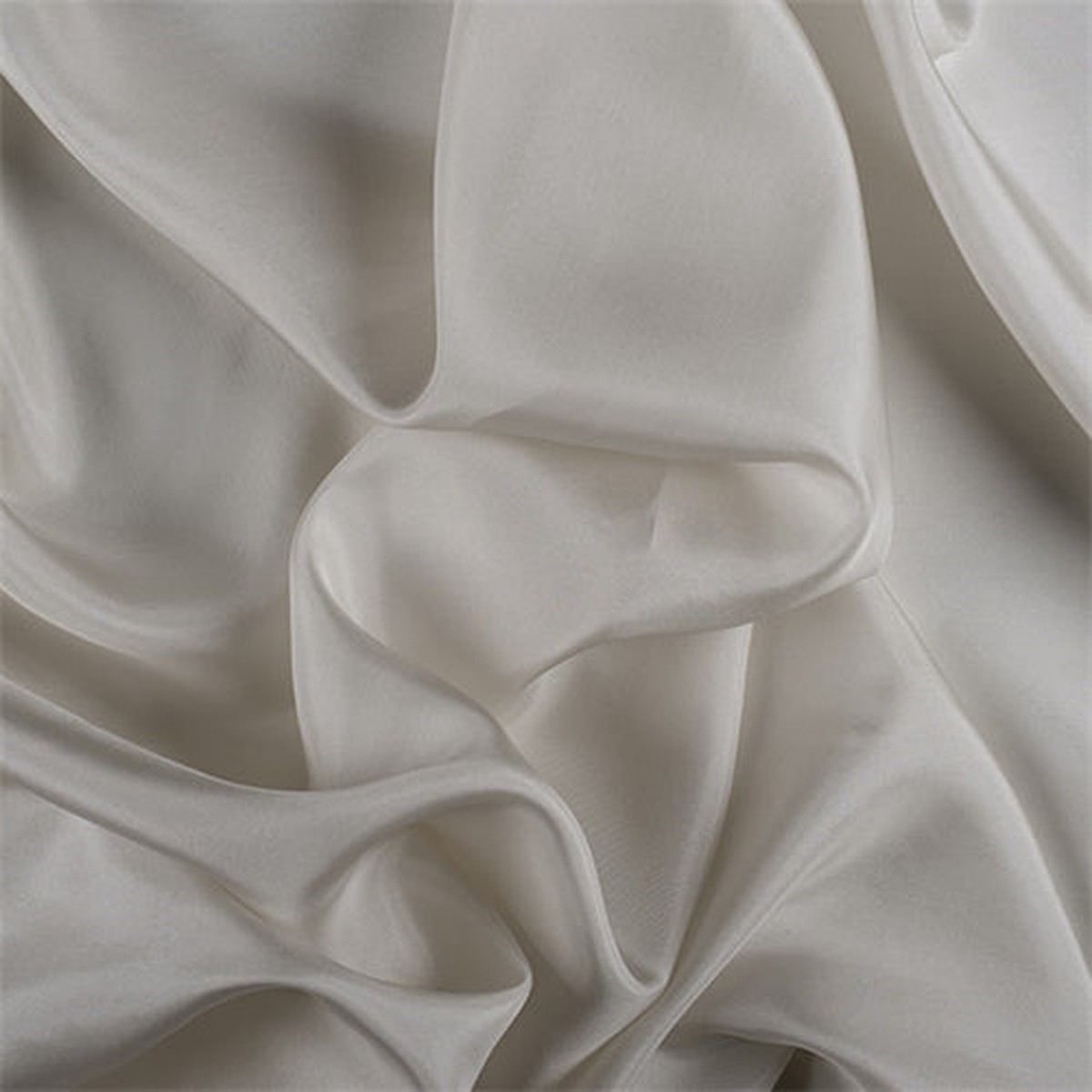 Runway Silks Pale Sage Silk Habotai Fabric - Reorderable