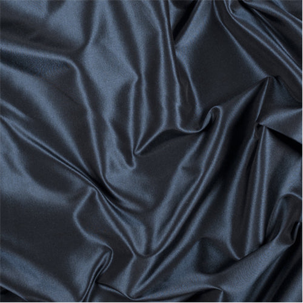 1/2 YD PC-Runway Silks Midnight Teal Silk Taffeta Fabric - Reorderable