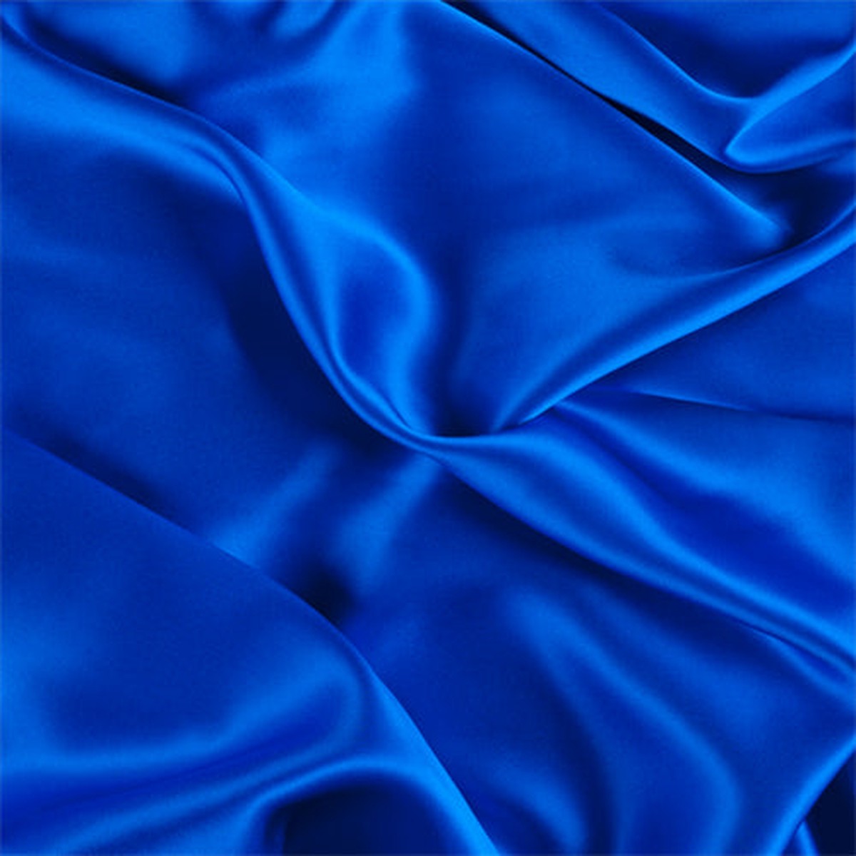 Runway Silks Sapphire Stretch Silk Charmeuse Fabric - Reorderable