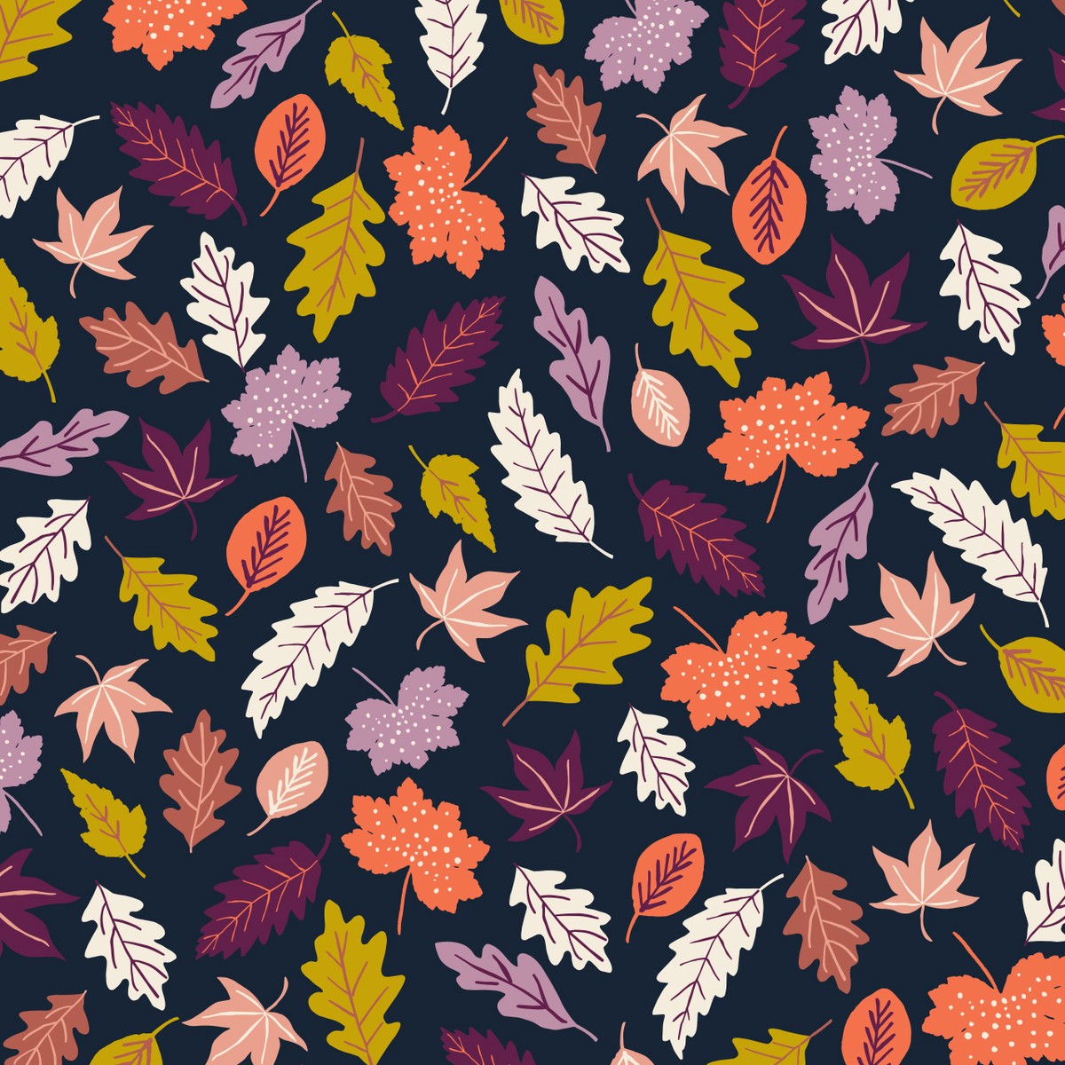Woodland Wander Fallen Leaves