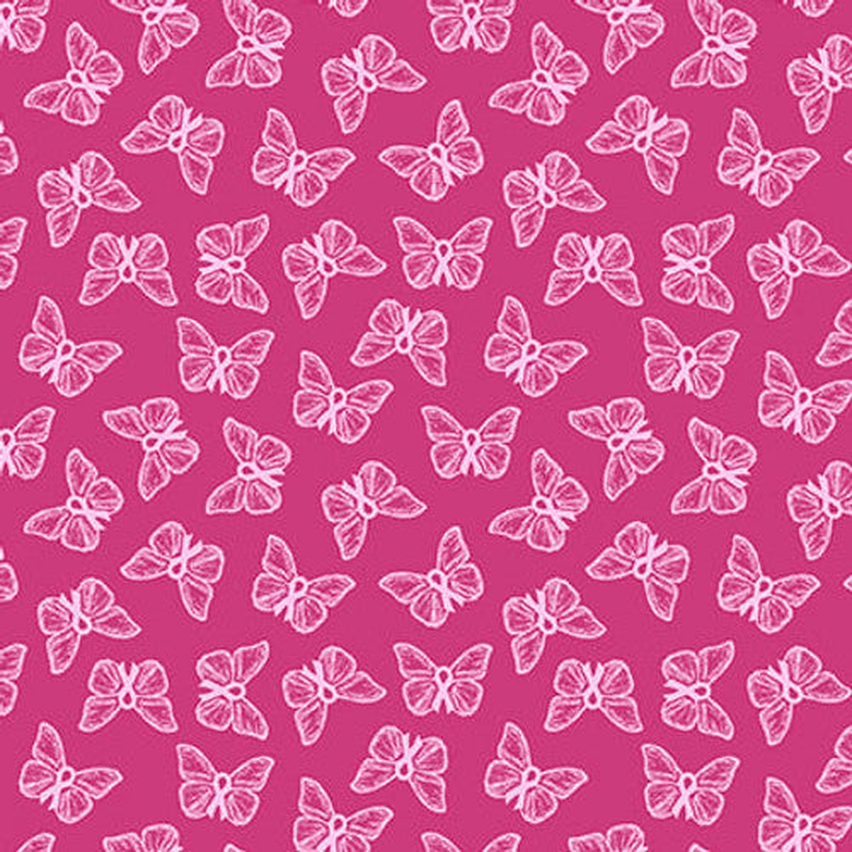 A Pink Celebration Small Butterfly Toss Pink Lilac Bee Designs Studio E Cotton Fabric SE-7310-22