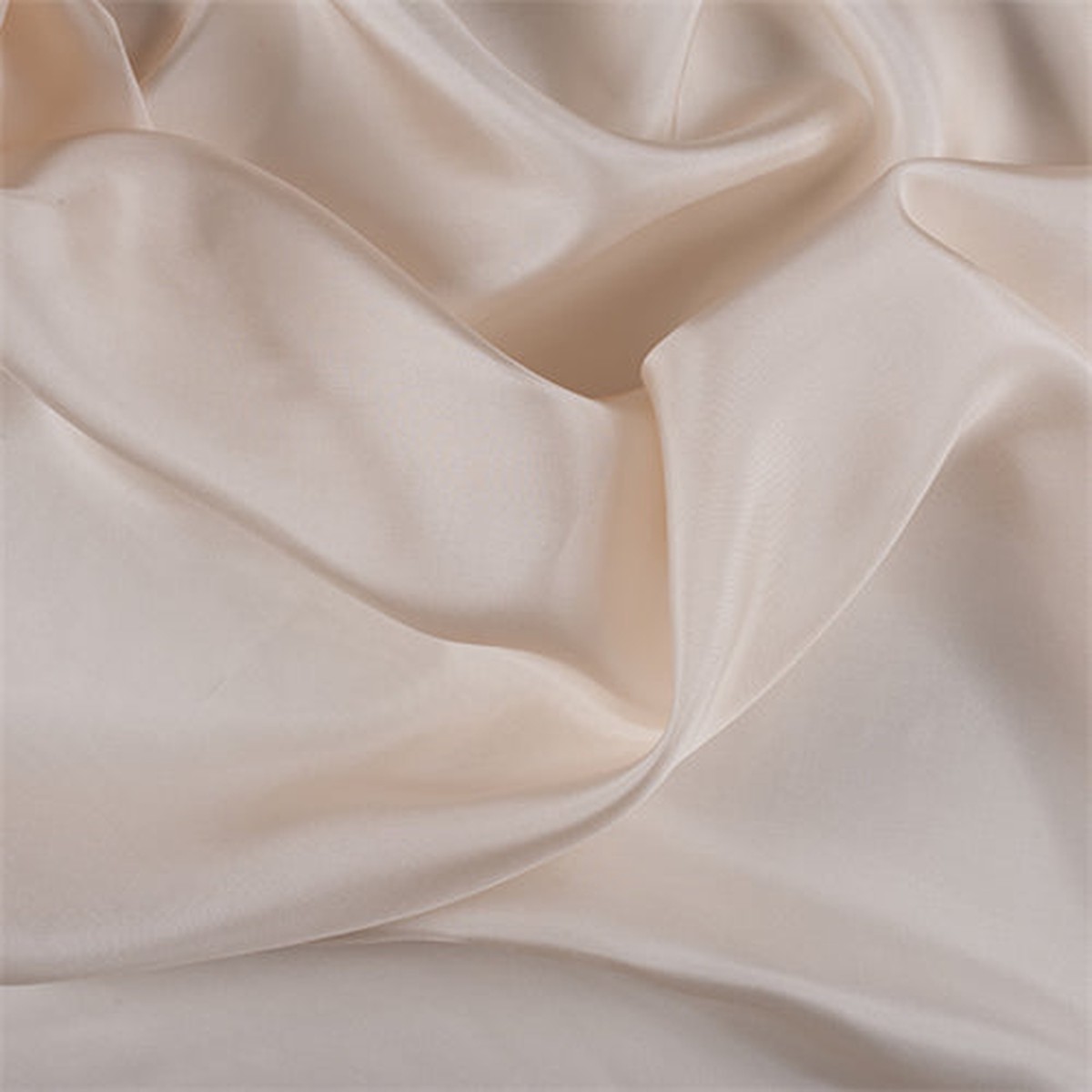 Runway Silks Vanilla Silk Habotai Fabric - Reorderable