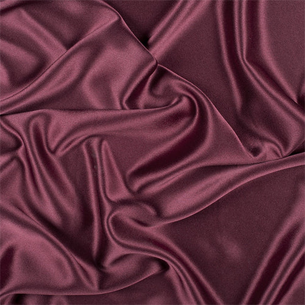 Runway Silks Wine Silk Crepe Back Satin Fabric - Reorderable