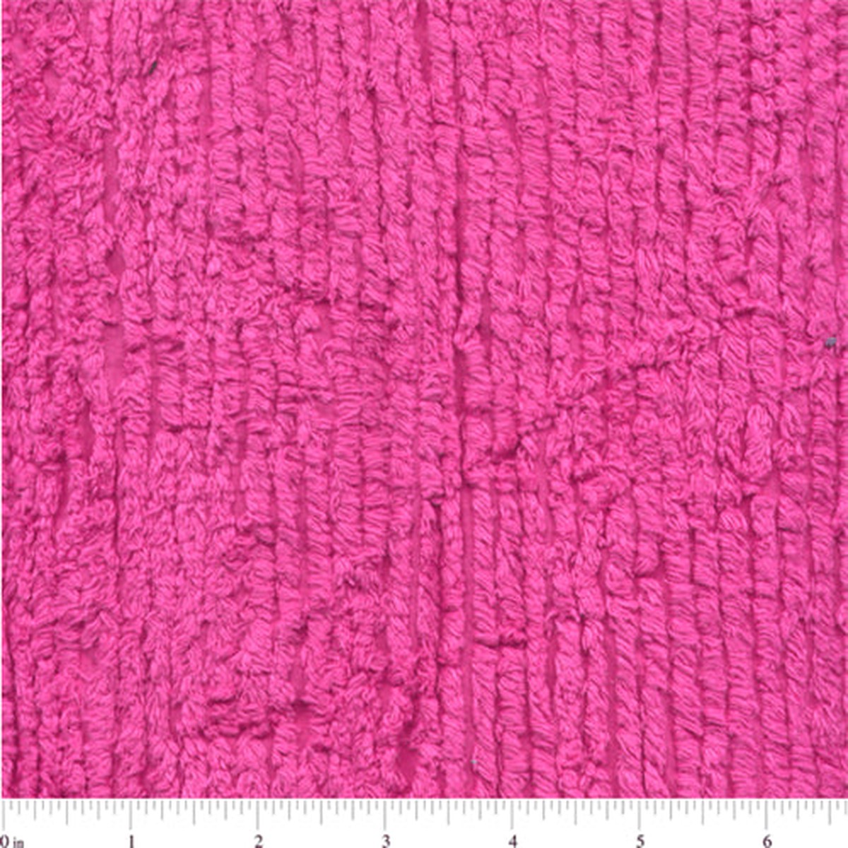 10 YD Bolt-Hot Pink Cotton Chenille Fabric
