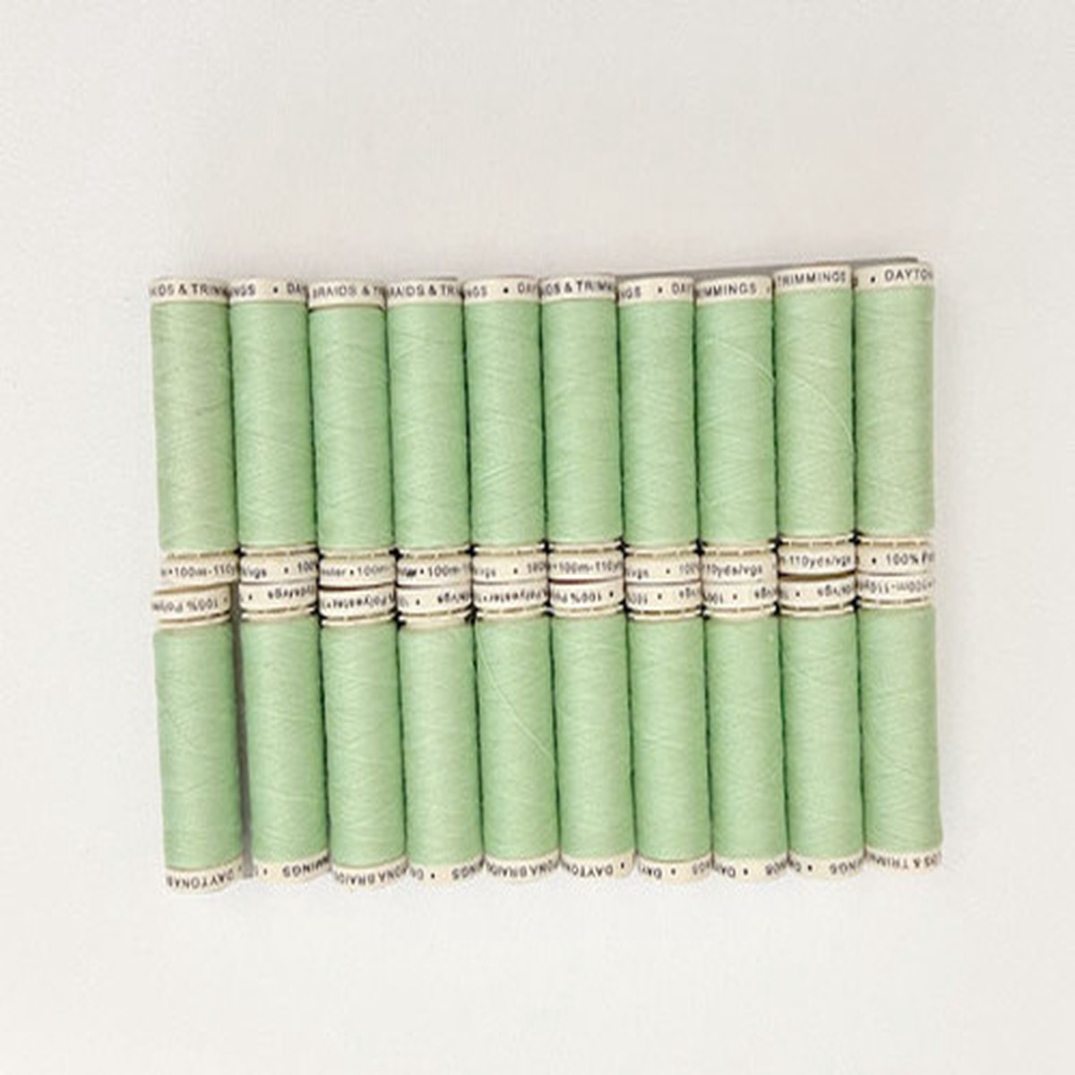 10 Spools Daytona Thread Celadon Green