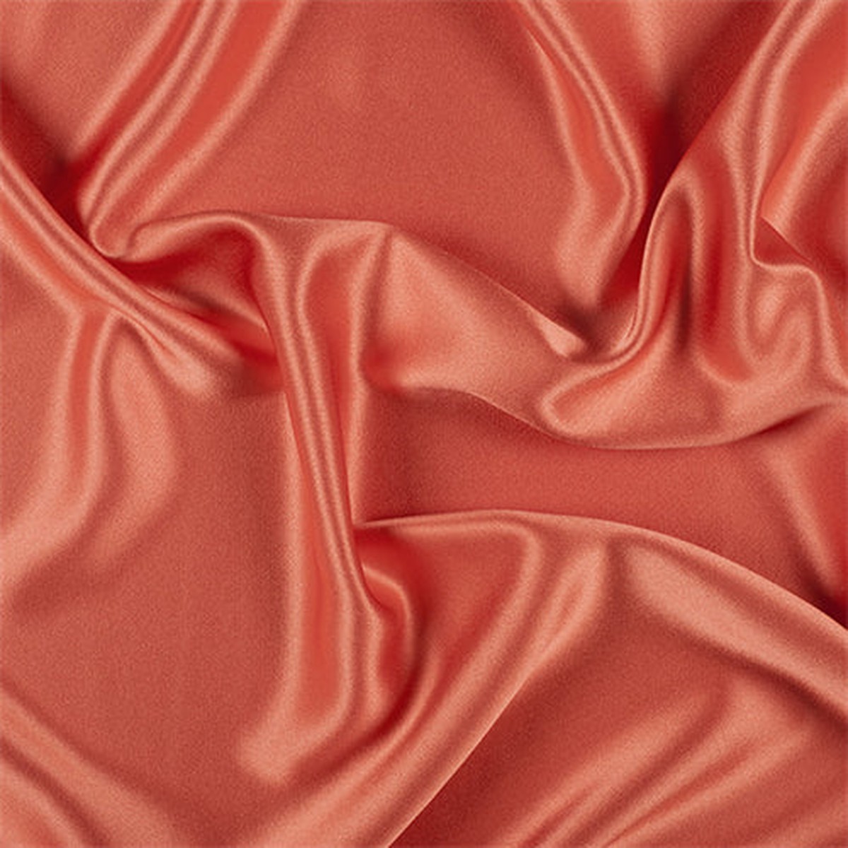 Runway Silks Tangerine Silk Crepe Back Satin Fabric - Reorderable