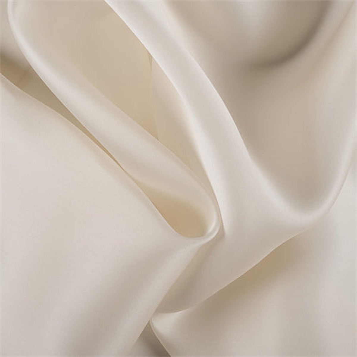 Runway Silks Soft Yellow Silk Satin Organza Fabric - Reorderable