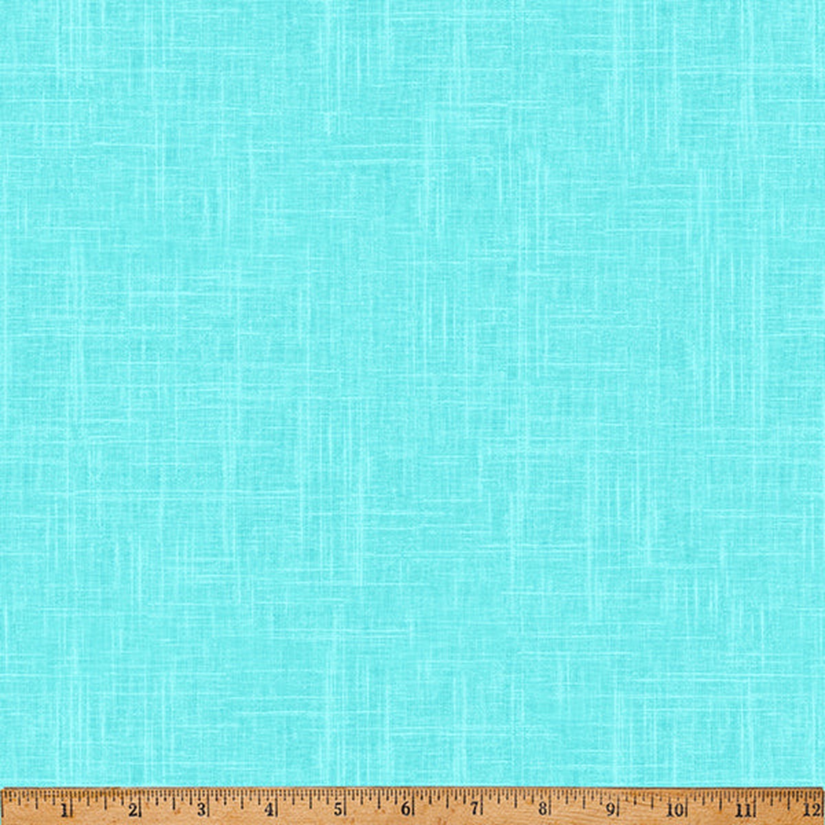 24/7: Linen Texture Aquamarine Blue Green Hoffman Fabrics Cotton Fabric HF-S4705-214