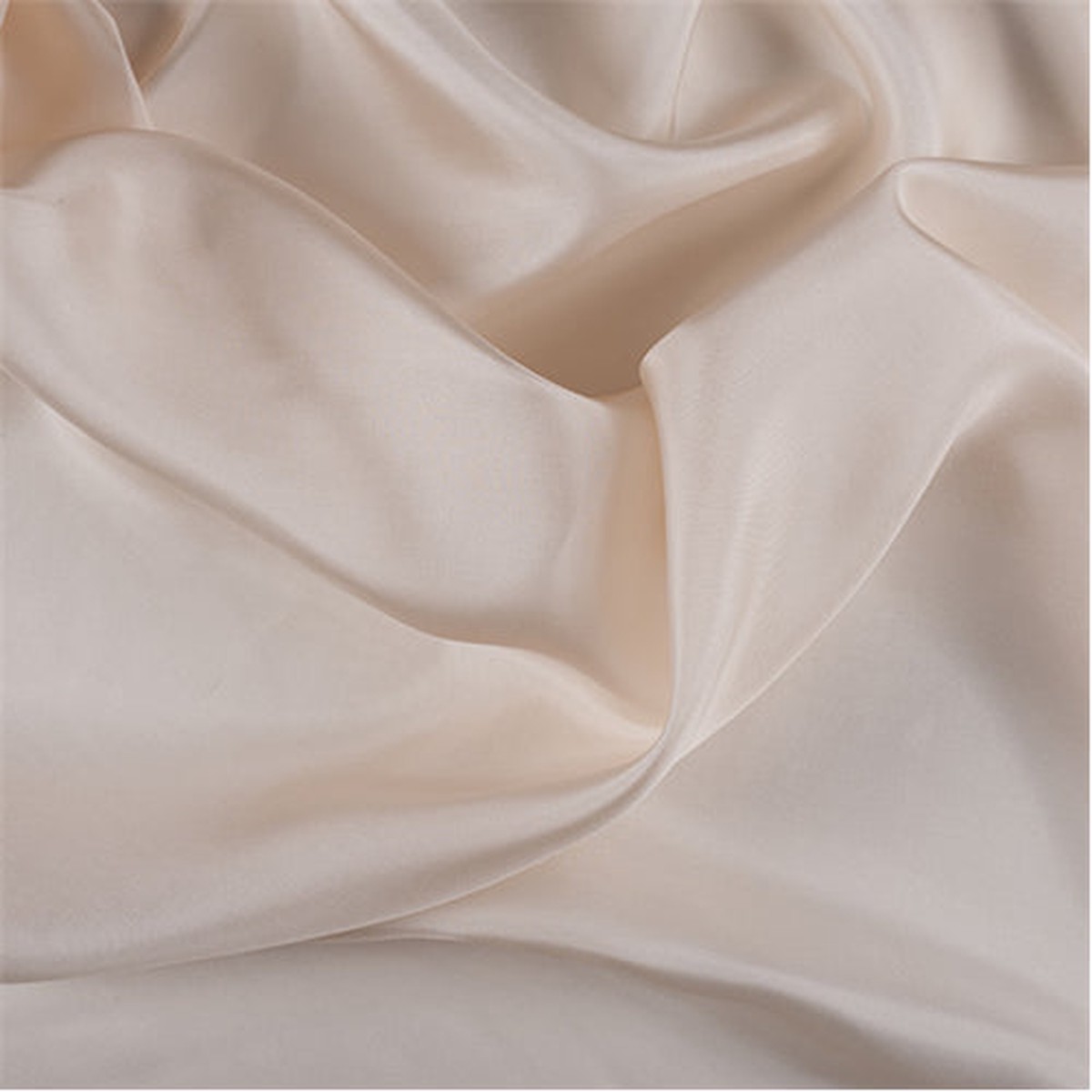Runway Silks Vanilla Silk Crepe de Chine Fabric - Reorderable