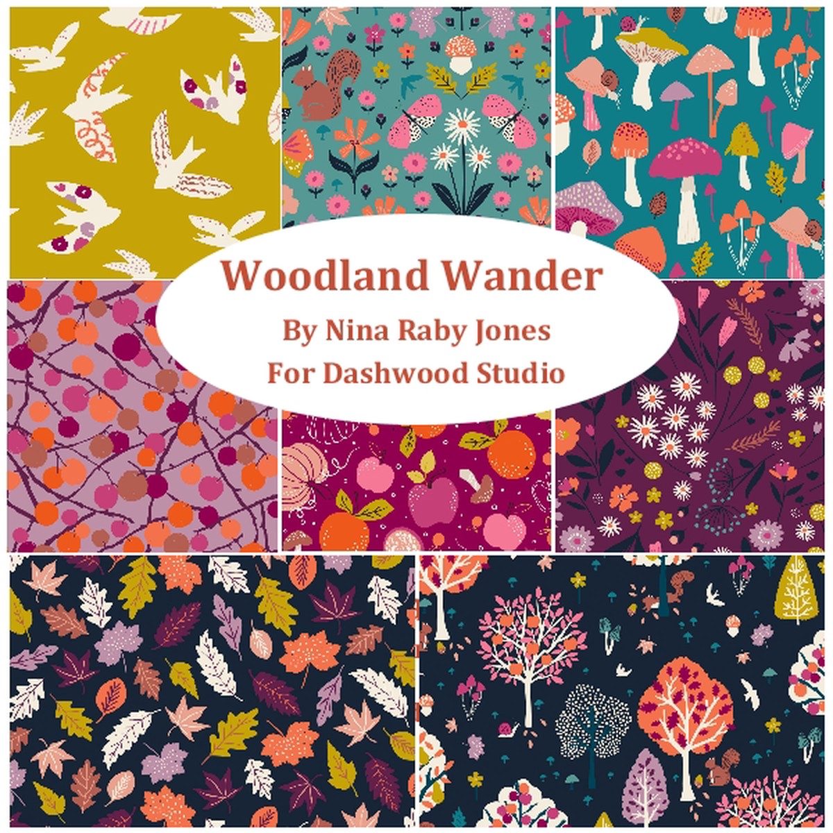 Woodland Wander Fat Quarter Bundle