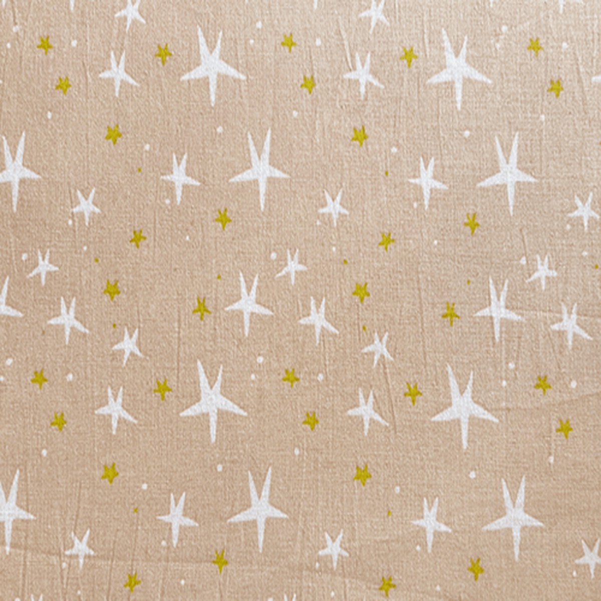 10 Yards of Quilting Cotton Stars on Light Salmon