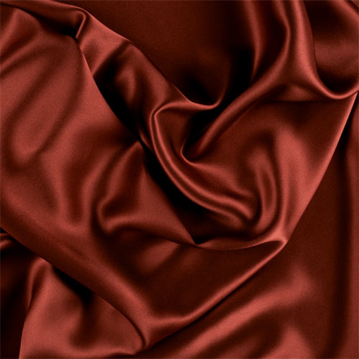 Runway Silks Copper Stretch Silk Charmeuse Fabric - Reorderable