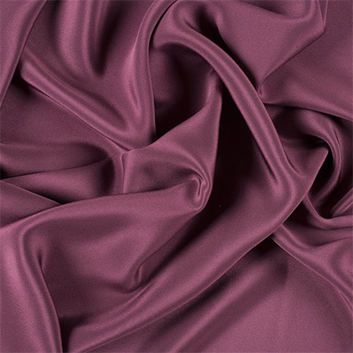 Runway Silks Wine 4 Ply Silk Crepe Fabric - Reorderable