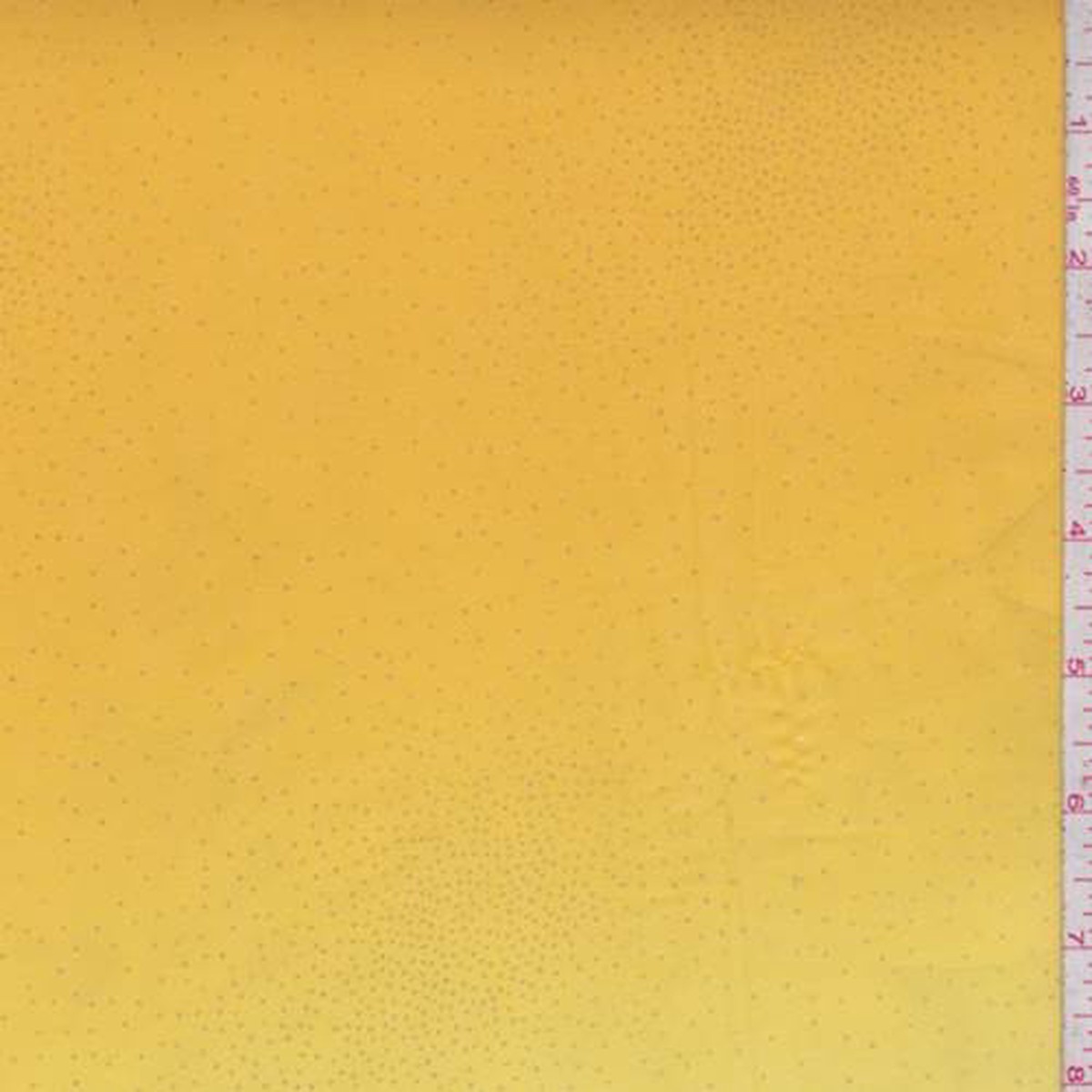 1 1/4 YD PC-Ombre Yellow Sparkle Chiffon Fabric