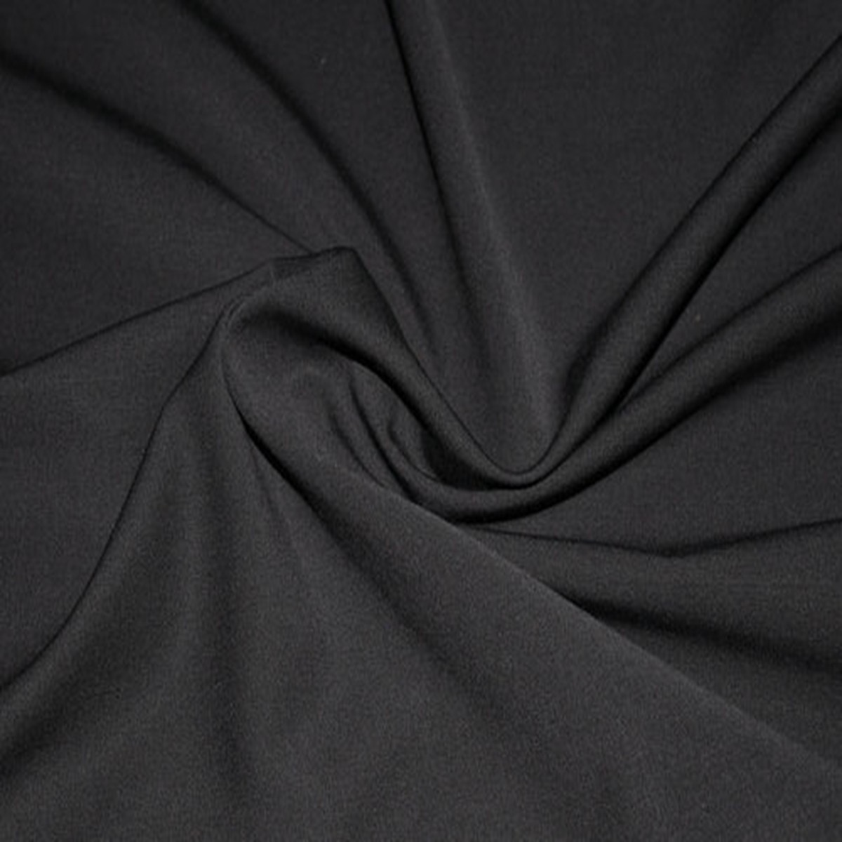 Wool Spandex Black C