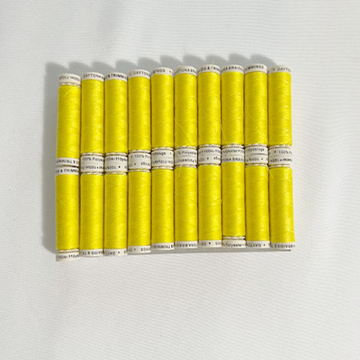20 Spools Daytona Thread Yellow