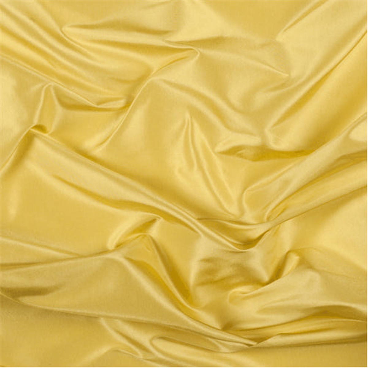 Runway Silks Yellow Silk Taffeta Fabric - Reorderable