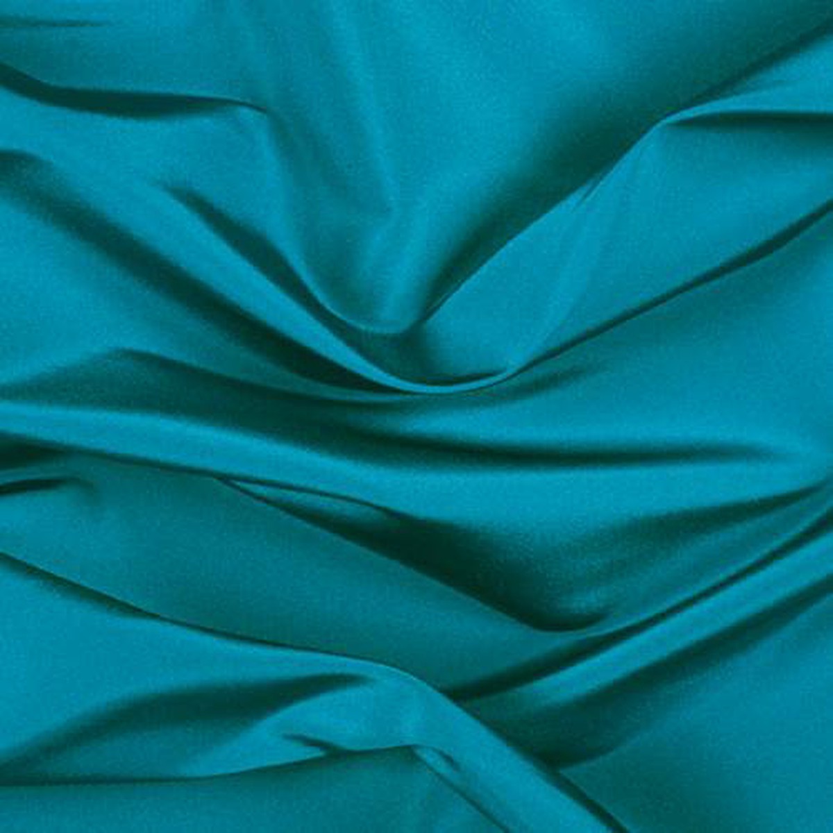 Runway Silks Turquoise Silk Faille - Reorderable