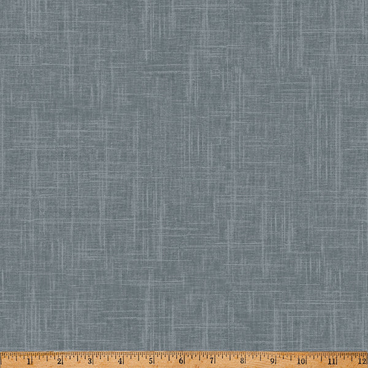 24/7: Linen Texture Pewter Gray Hoffman Fabrics Cotton Fabric HF-S4705-76