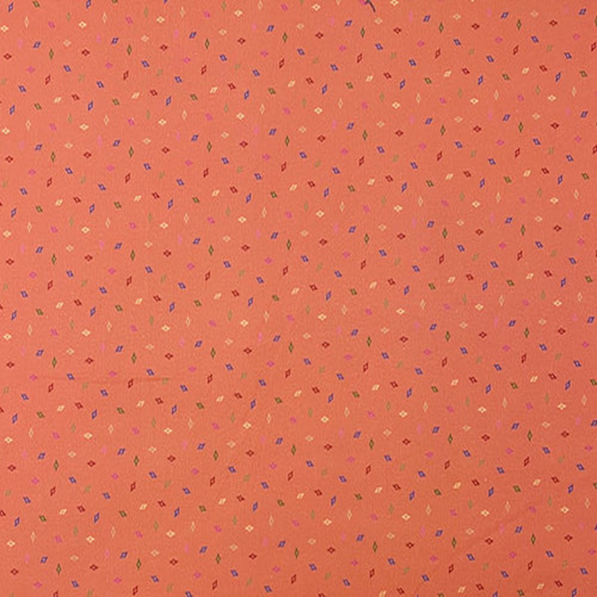 10 Yards of Geometric Quilting Cotton on Rust G