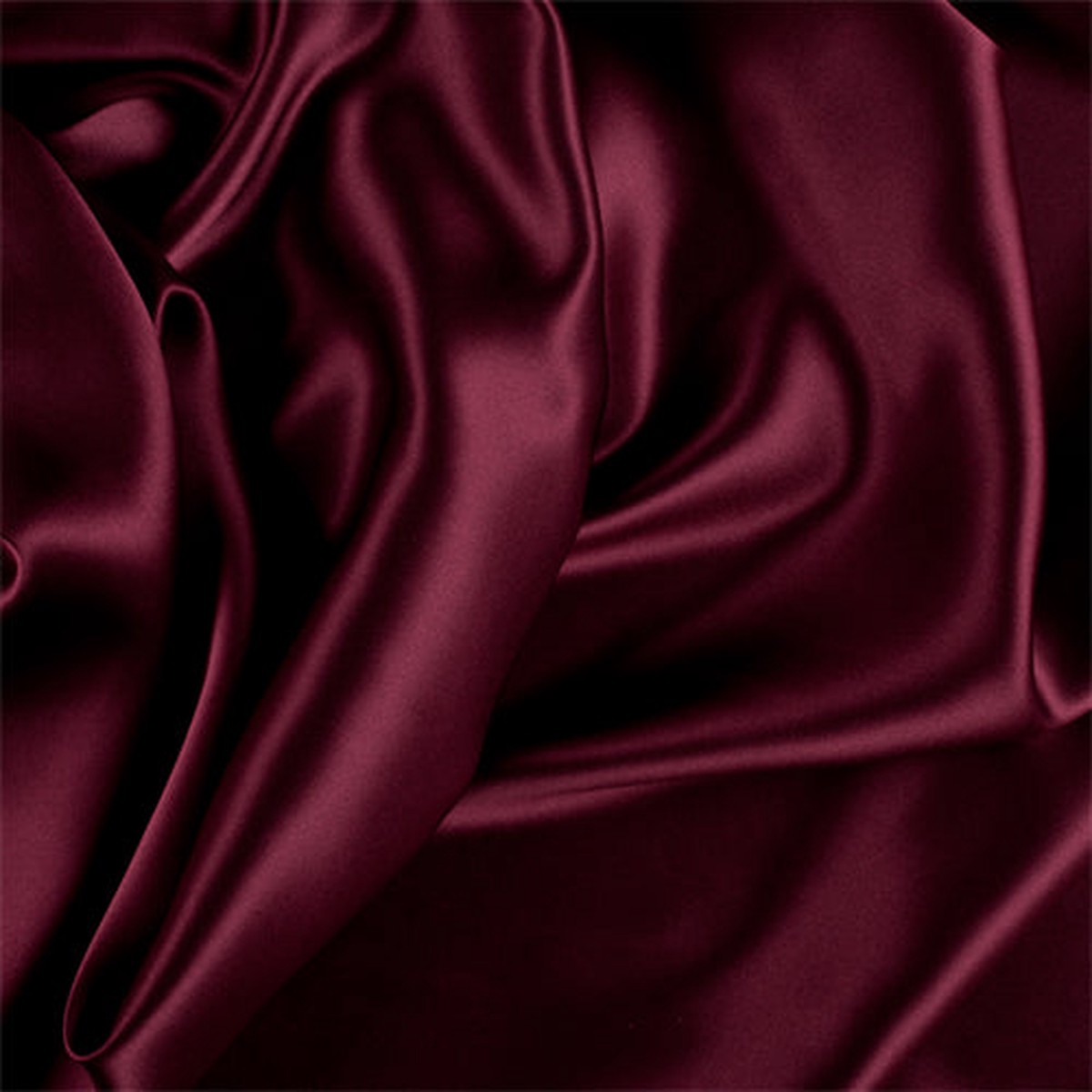 Runway Silks Wine Silk Charmeuse Fabric - Reorderable