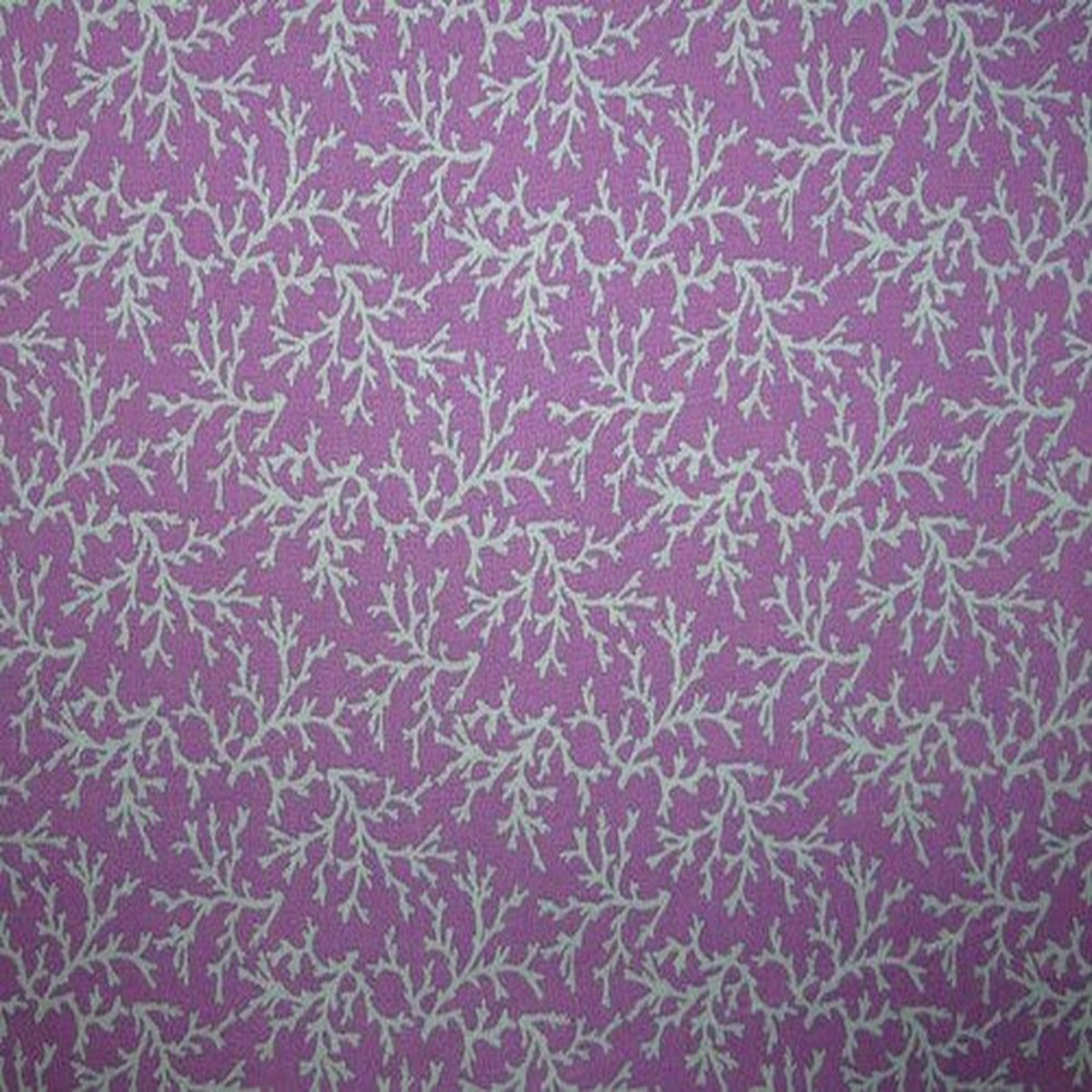 10 Yards Floral Quilting Cotton on Purple D