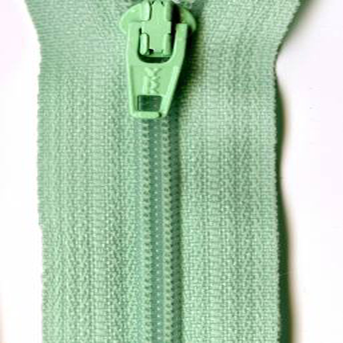 YKK Ziplon Coil Zipper 16in Mint Green