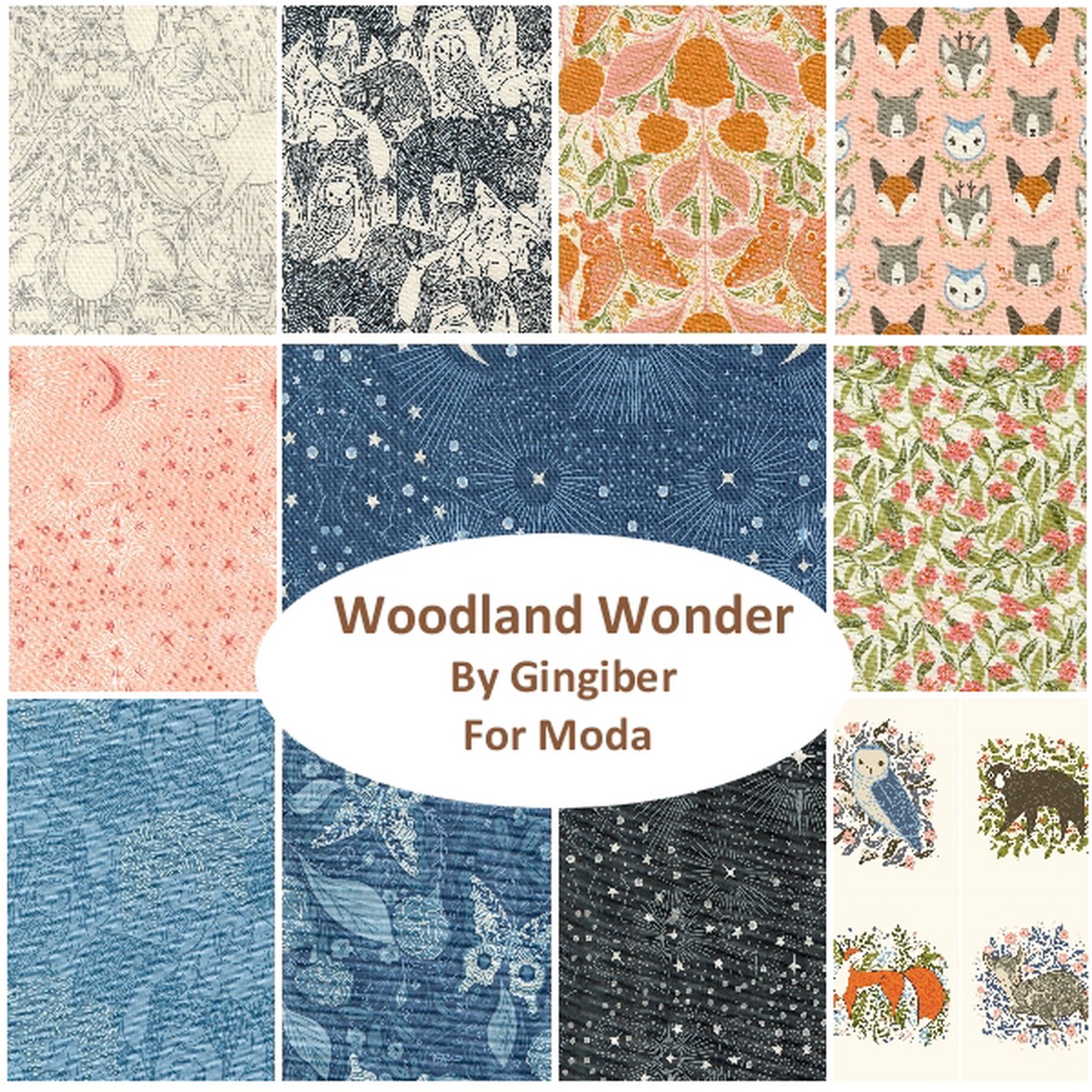 Woodland Wonder Fat Quarter Bundle