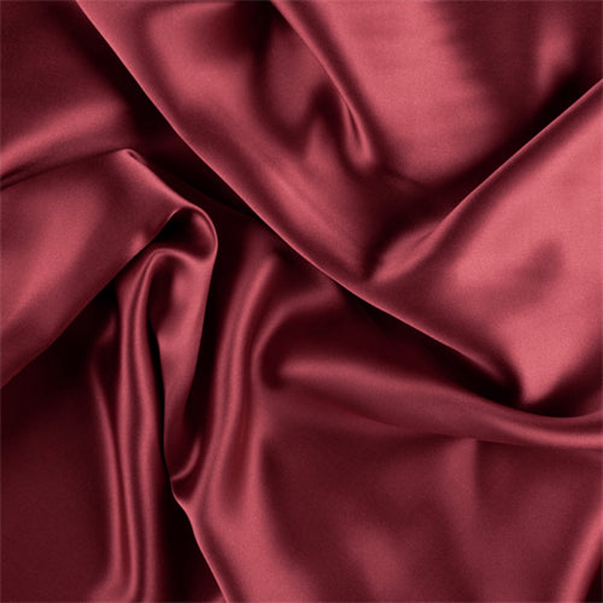 Runway Silks Antique Red Silk Charmeuse Fabric - Reorderable