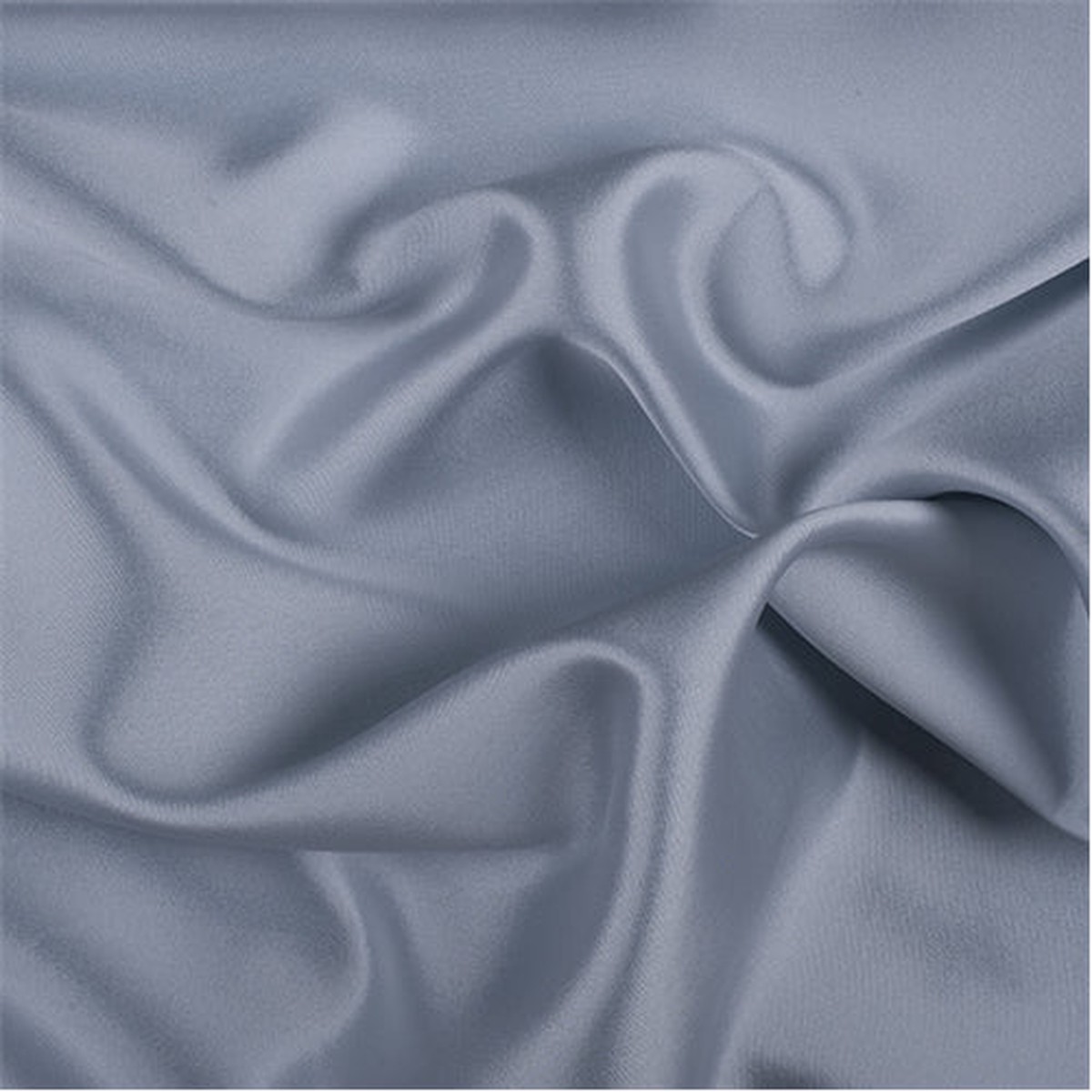 Runway Silks Sky Blue Silk/Wool Gab Fabric - Reorderable