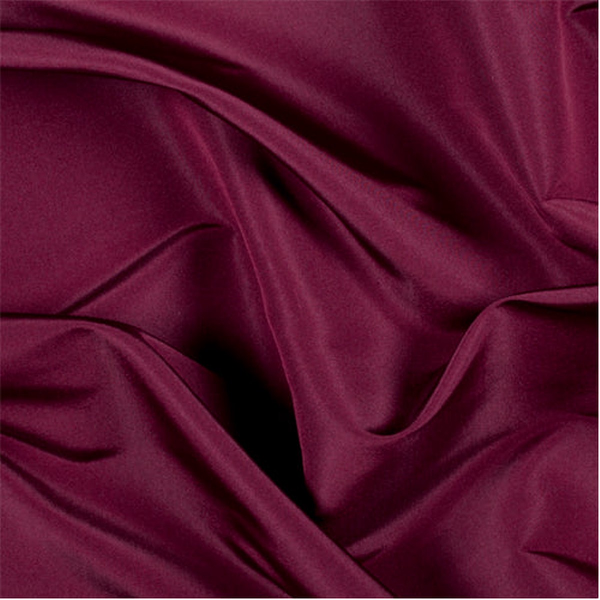 Runway Silks Burgundy Silk Faille Fabric - Reorderable