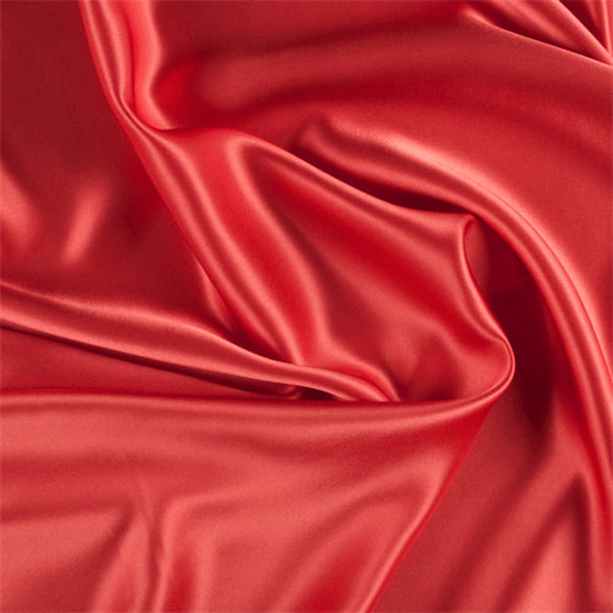 Runway Silks Tangerine Silk Charmeuse Fabric - Reorderable