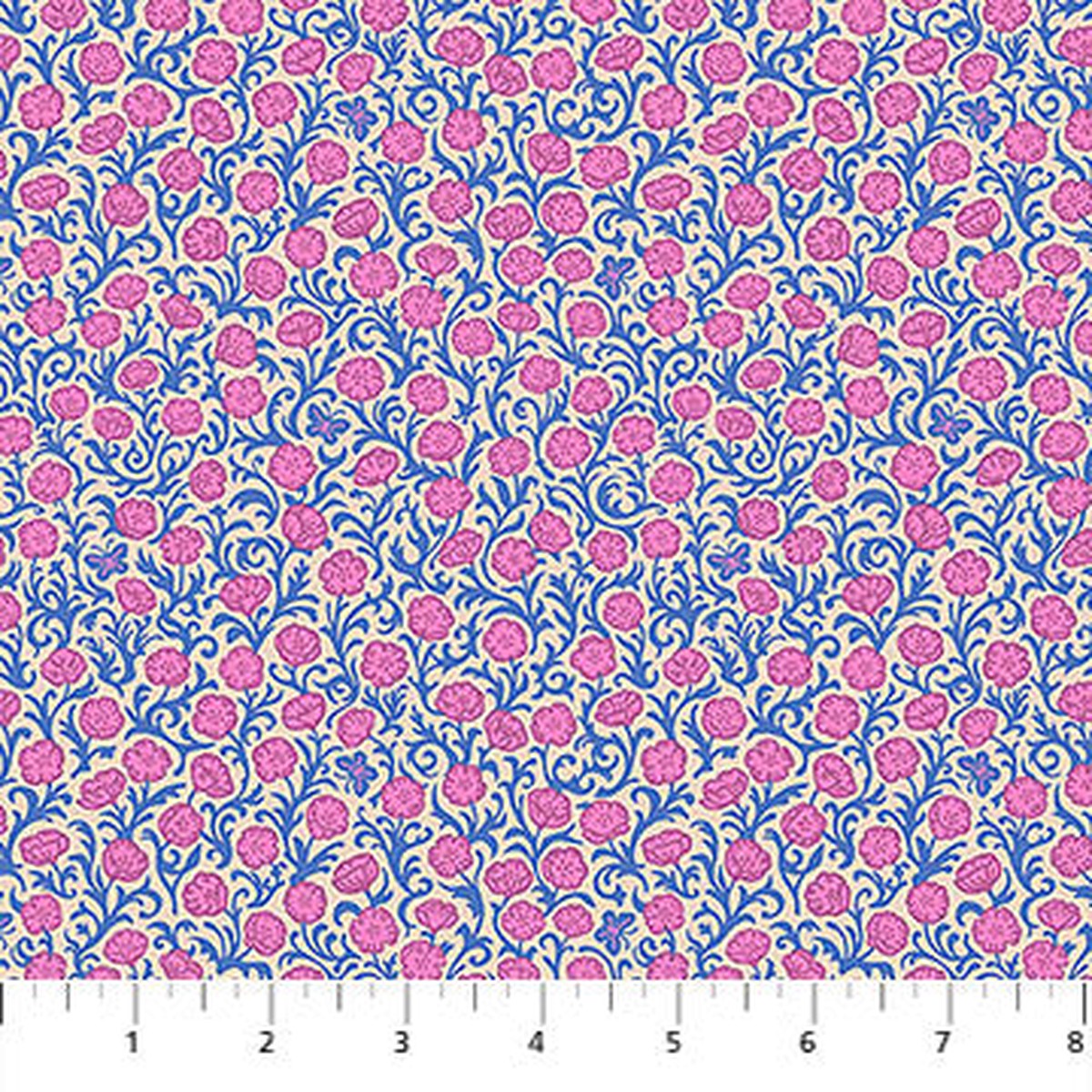 Yesterday Poppies Prairie Juliana Horner Northcott Cotton Fabric NC-AMT158-28C