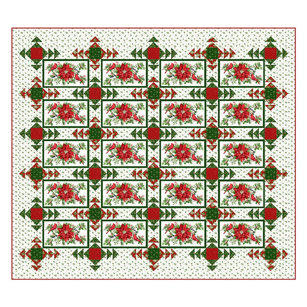 Yuletide Traditions Christmas Geese Quilting Pattern Patti's Patchwork Northcott