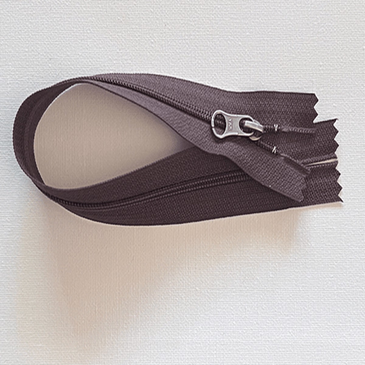 10 Pack 11.5 Zipper Brown