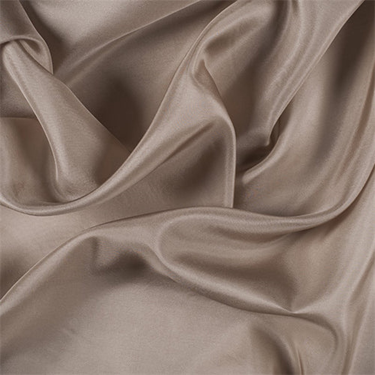 Runway Silks Bronze Silk Habotai Fabric - Reorderable