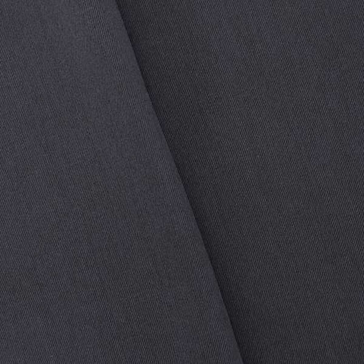1 YD PC-Deep Cool Gray Wool Blend Twill Suiting Fabric