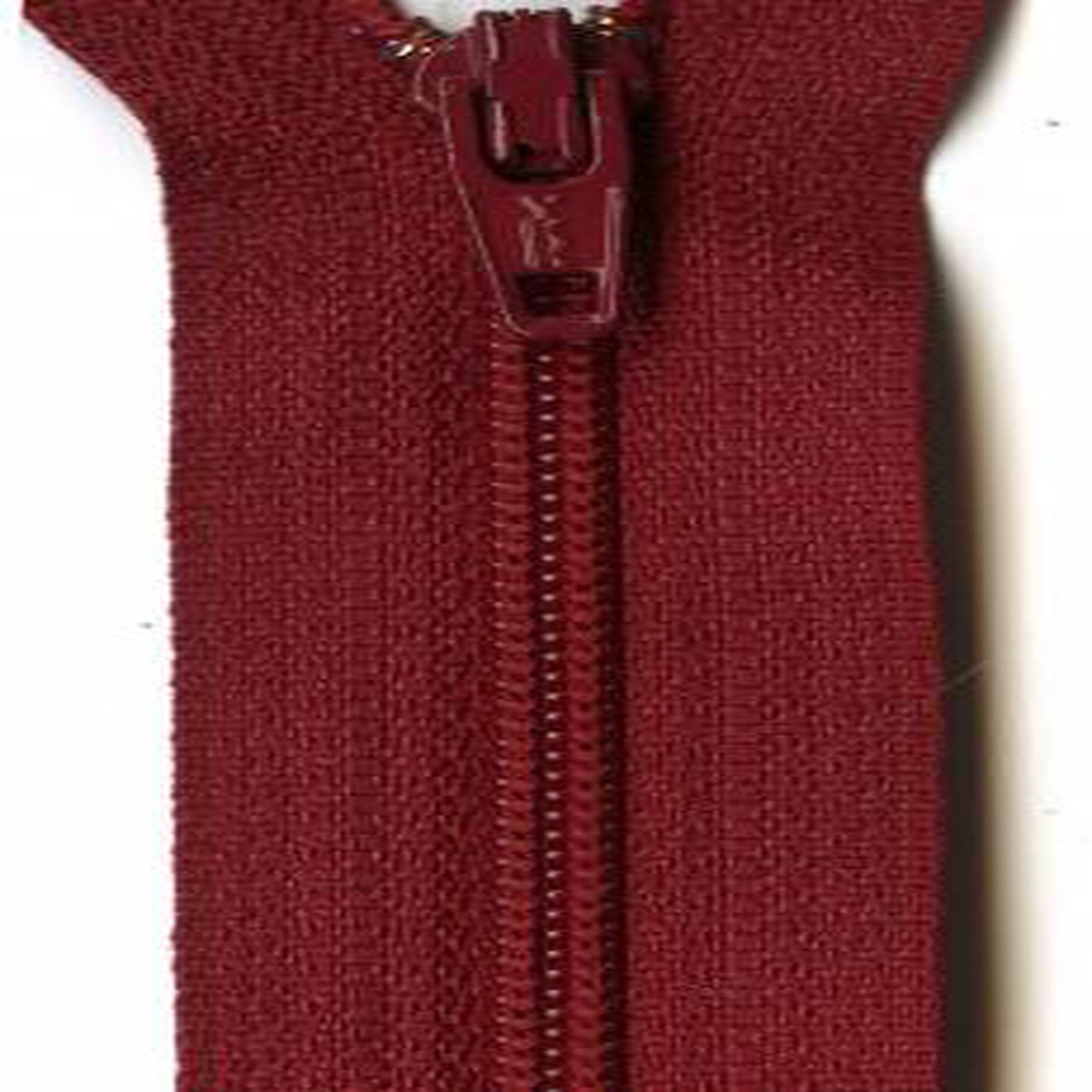 YKK Ziplon Coil Zipper 18in Cherry