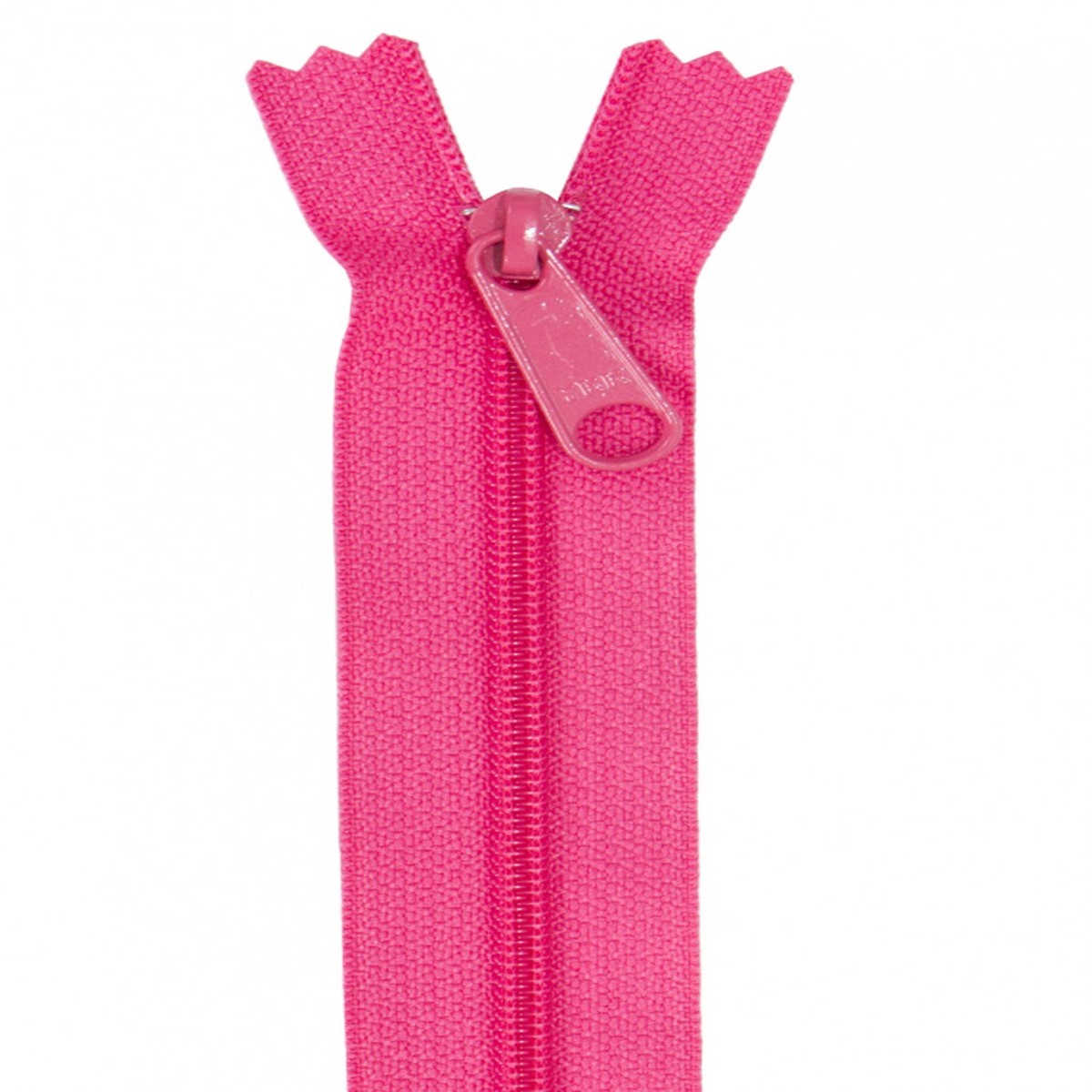 Handbag Zipper Lipstick Pink 24 inches By Annie's BYA-ZIP24-250