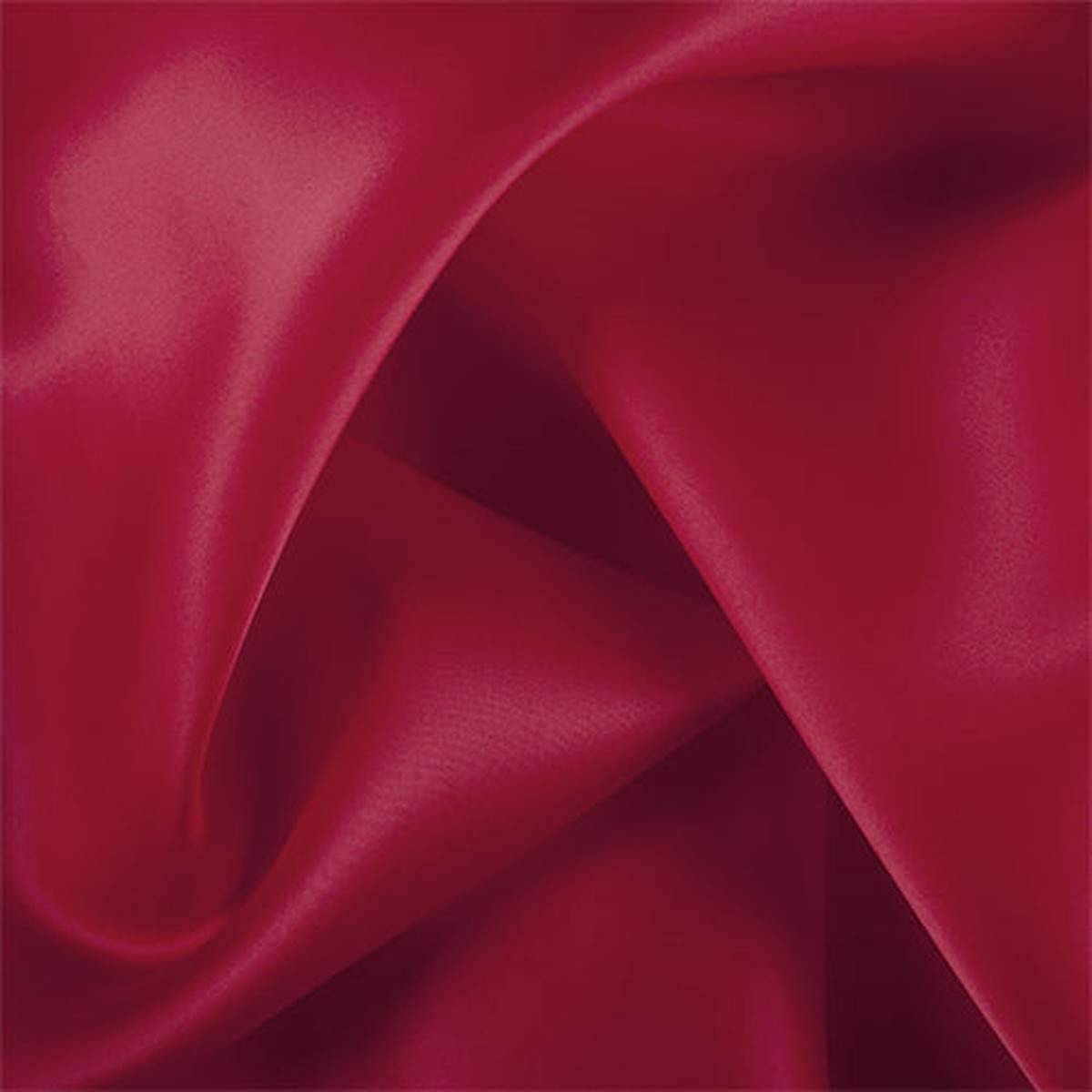 Runway Silks Bright Red Silk Satin Organza Fabric - Reorderable