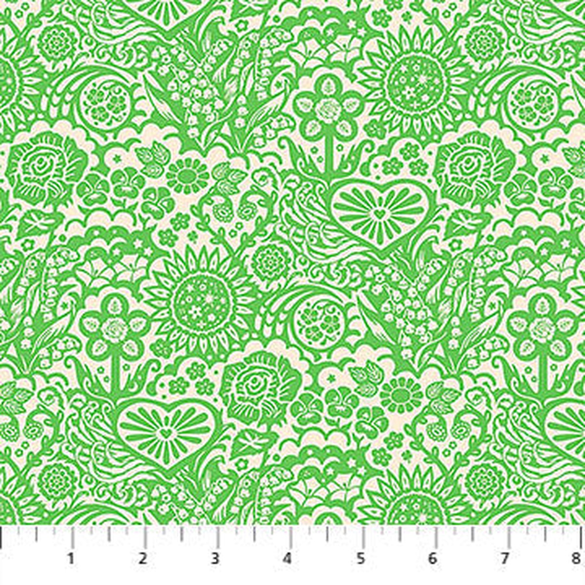 Yesterday Little Heaven Verdant Juliana Horner Northcott Cotton Fabric NC-AMT156-73C