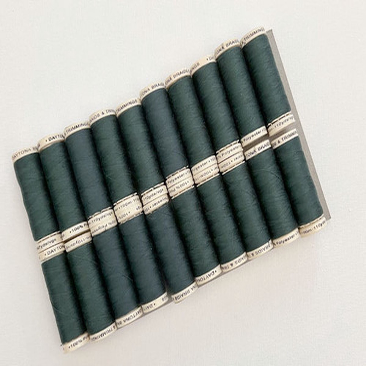 10 Spools Daytona Thread Pine Green