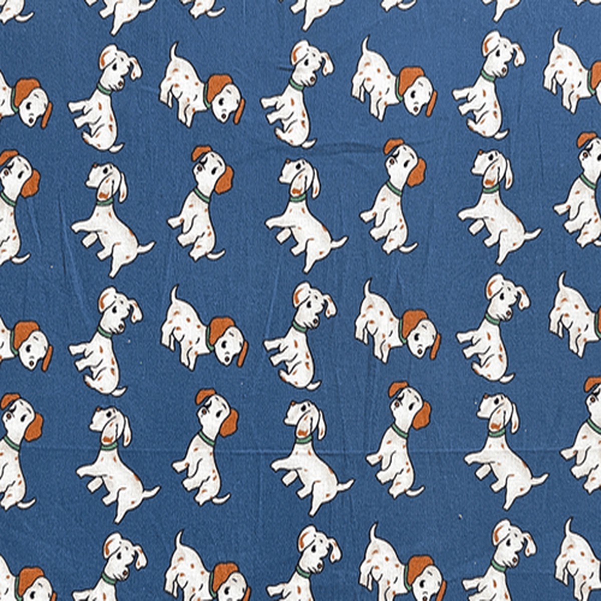 10 Yards of Quilting Cotton Dogs on Blue