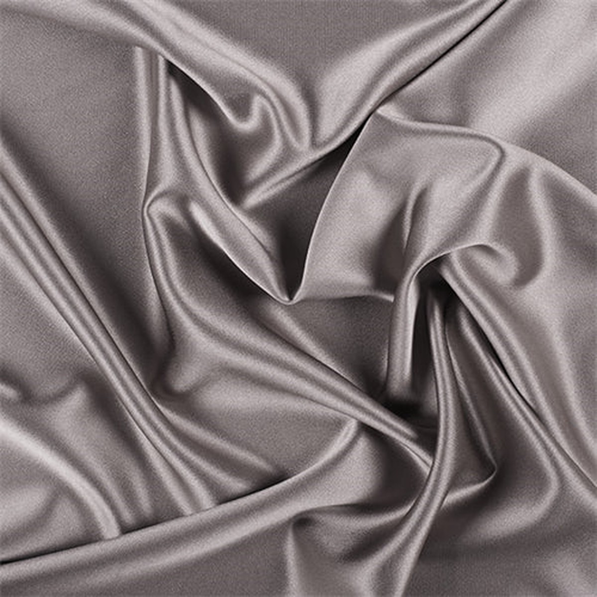 Runway Silks Taupe Silk Crepe Back Satin Fabric - Reorderable