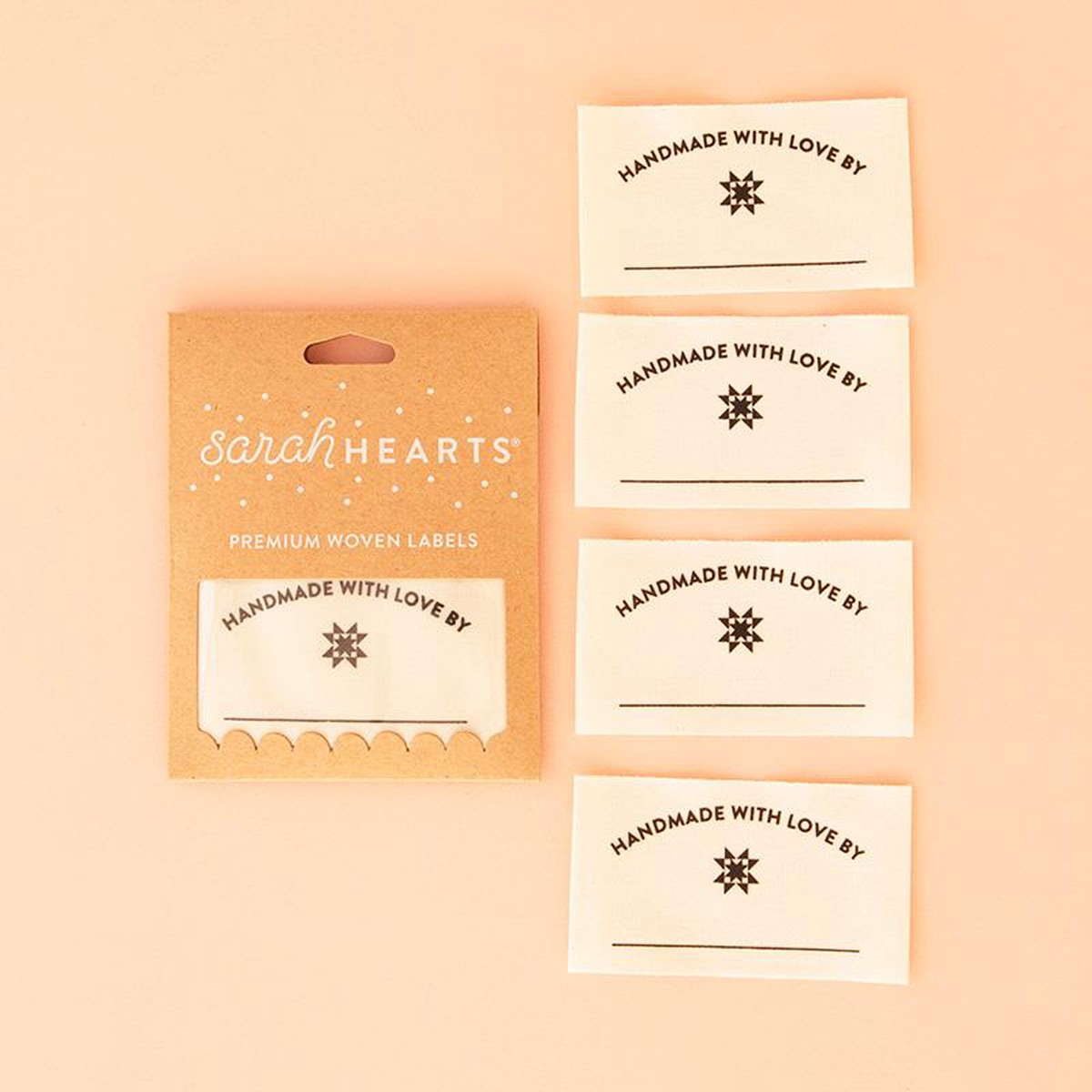 Write On Labels Handmade with Love Sarah Hearts SH-LC188